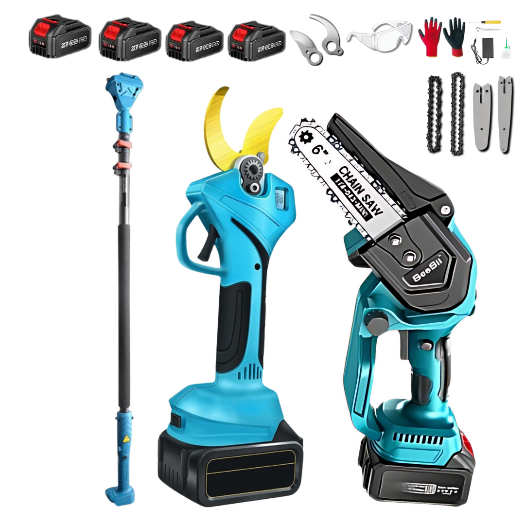 ASTA-MOTOSEGA-FORBICE TUTTO IN UN UNICO KIT