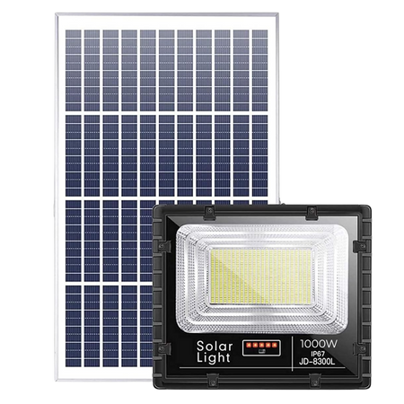 Faro Solare Da Esterno 1000w Faro LED Esterno 1000W Con Pannello - Foto 6